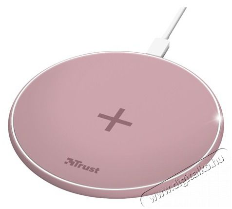 Trust Qylo Fast QI 7.5/10W -wireless r&oacute;zsasz&iacute;n t&ouml;ltő Mobil / Kommunik&aacute;ci&oacute; / Smart - Mobiltelefon kieg&eacute;sz&iacute;tő / tok - H&aacute;l&oacute;zati-, aut&oacute;s t&ouml;ltő - 385914