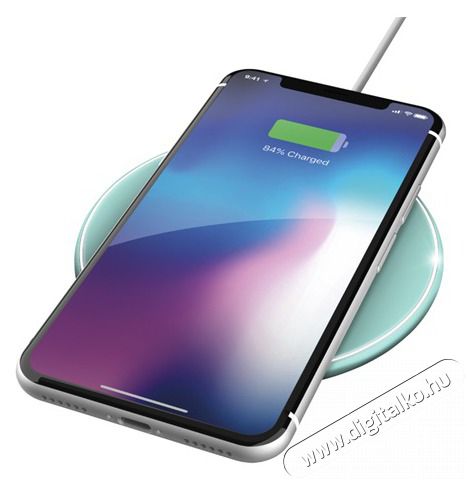 Trust Qylo Fast QI 7.5/10W -wireless t&uuml;rkiz t&ouml;ltő Mobil / Kommunik&aacute;ci&oacute; / Smart - Mobiltelefon kieg&eacute;sz&iacute;tő / tok - H&aacute;l&oacute;zati-, aut&oacute;s t&ouml;ltő - 385913