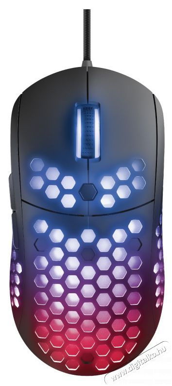 Trust Gaming GXT 960 Graphin Lightweight Mouse (23758)-USB Gaming Eg&eacute;r - Fekete Iroda &eacute;s sz&aacute;m&iacute;t&aacute;stechnika - Eg&eacute;r - Vezet&eacute;kes eg&eacute;r - 401263
