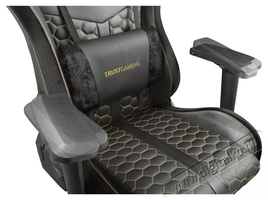 Trust GXT 712 Resto Pro fekete gamer sz&eacute;k Iroda &eacute;s sz&aacute;m&iacute;t&aacute;stechnika - Egy&eacute;b sz&aacute;m&iacute;t&aacute;stechnikai term&eacute;k - 387625