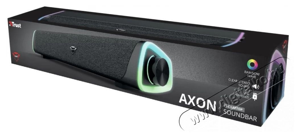 Trust GXT620 AXON RGB LED SOUNDBAR (24482)-hangsz&oacute;r&oacute; Audio-Video / Hifi / Multim&eacute;dia - Hangprojektor / soundbar - M&eacute;lyl&aacute;da n&eacute;lk&uuml;l - 401277