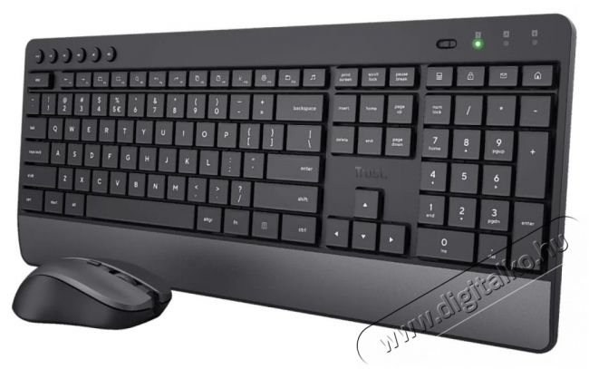 Trust TREZO WIRELESS DESKSET ECO HU - 24919 Iroda &eacute;s sz&aacute;m&iacute;t&aacute;stechnika - Billentyűzet / billentyűzet szett - Vezet&eacute;k n&eacute;lk&uuml;li - 410317