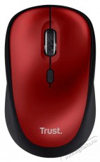 Trust YVI+ WIRELESS MOUSE ECO RED eg&eacute;r Iroda &eacute;s sz&aacute;m&iacute;t&aacute;stechnika - Eg&eacute;r - Vezet&eacute;kes eg&eacute;r - 410319