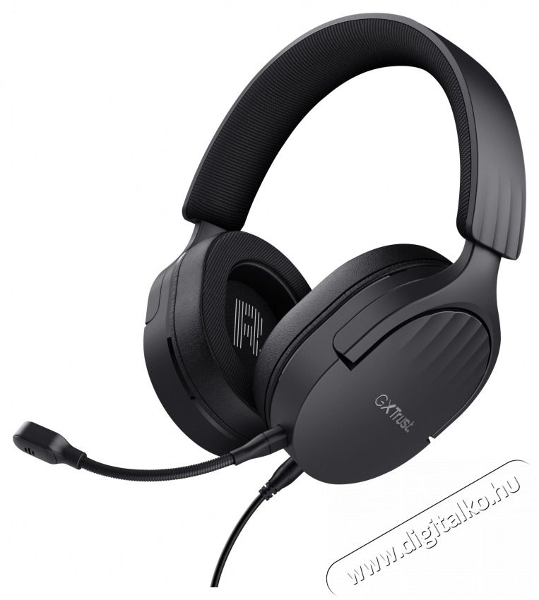 Trust GXT 489 Fayzo vezet&eacute;kes fejhallgat&oacute; mikrofonnal - 24898 Audio-Video / Hifi / Multim&eacute;dia - F&uuml;l &eacute;s Fejhallgat&oacute;k - Fejhallgat&oacute; mikrofonnal / headset - 495567