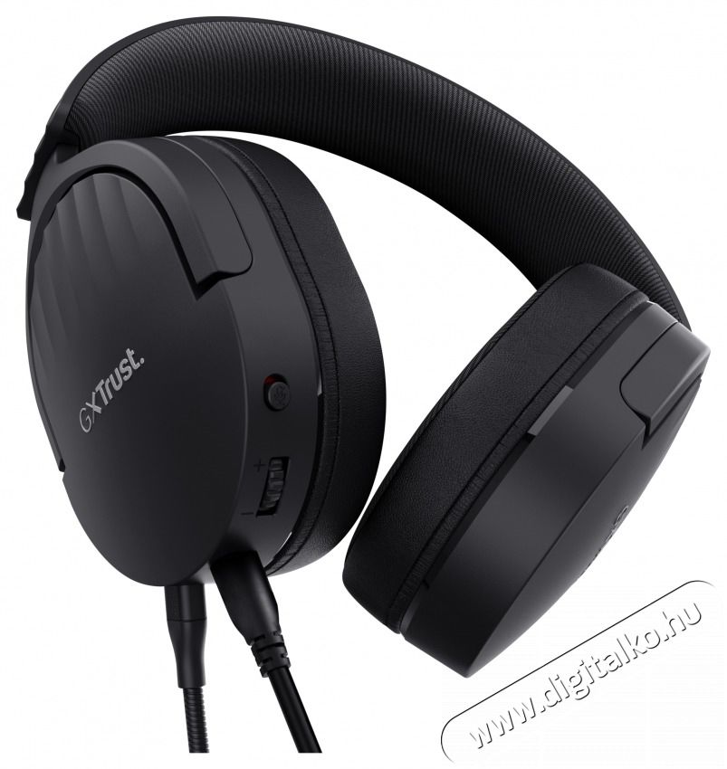 Trust GXT 489 Fayzo vezet&eacute;kes fejhallgat&oacute; mikrofonnal - 24898 Audio-Video / Hifi / Multim&eacute;dia - F&uuml;l &eacute;s Fejhallgat&oacute;k - Fejhallgat&oacute; mikrofonnal / headset - 495567