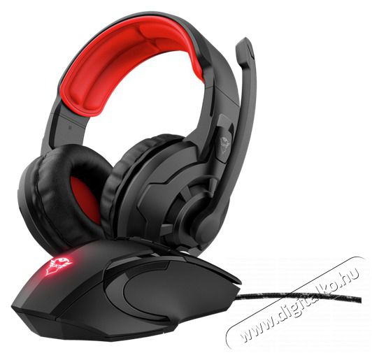 Trust GXT 785 Ravius 2in1 vezet&eacute;kes gamer headset + vezet&eacute;kes gamer eg&eacute;r Audio-Video / Hifi / Multim&eacute;dia - F&uuml;l &eacute;s Fejhallgat&oacute;k - Fejhallgat&oacute; mikrofonnal / headset - 500163