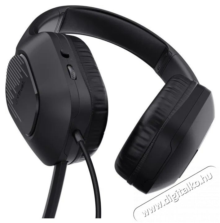 Trust GXT415 ZIROX HEADSET fekete Audio-Video / Hifi / Multim&eacute;dia - F&uuml;l &eacute;s Fejhallgat&oacute;k - Fejhallgat&oacute; mikrofonnal / headset - 503436
