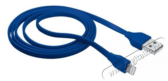 Trust Urban Flat 1 m&eacute;ter Lightning k&aacute;bel k&eacute;k Tv kieg&eacute;sz&iacute;tők - K&aacute;bel / csatlakoz&oacute; - USB k&aacute;bel - 507587