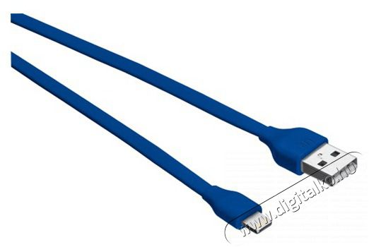 Trust Urban Flat 1 m&eacute;ter Lightning k&aacute;bel k&eacute;k Tv kieg&eacute;sz&iacute;tők - K&aacute;bel / csatlakoz&oacute; - USB k&aacute;bel - 507587