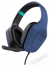 Trust GXT415B ZIROX HEADSET k&eacute;k Audio-Video / Hifi / Multim&eacute;dia - F&uuml;l &eacute;s Fejhallgat&oacute;k - Fejhallgat&oacute; mikrofonnal / headset - 510312