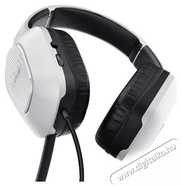 Trust GXT415W ZIROX HEADSET feh&eacute;r Audio-Video / Hifi / Multim&eacute;dia - F&uuml;l &eacute;s Fejhallgat&oacute;k - Fejhallgat&oacute; mikrofonnal / headset - 510309