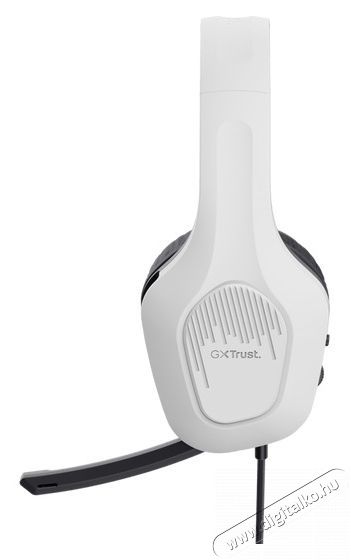 Trust GXT415W ZIROX HEADSET feh&eacute;r Audio-Video / Hifi / Multim&eacute;dia - F&uuml;l &eacute;s Fejhallgat&oacute;k - Fejhallgat&oacute; mikrofonnal / headset - 510309