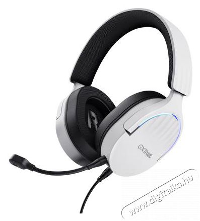 Trust GXT490 Fayzo 7.1 USB Headset Eco Friendly White Audio-Video / Hifi / Multim&eacute;dia - F&uuml;l &eacute;s Fejhallgat&oacute;k - Fejhallgat&oacute; mikrofonnal / headset - 510311