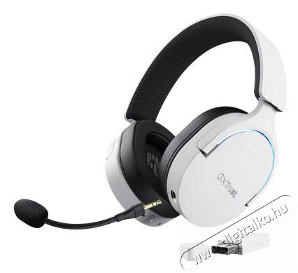 Trust GXT491W FAYZO, feh&eacute;r Audio-Video / Hifi / Multim&eacute;dia - F&uuml;l &eacute;s Fejhallgat&oacute;k - Fejhallgat&oacute; kieg&eacute;sz&iacute;tő - 510310