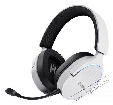 Trust GXT491W FAYZO, feh&eacute;r Audio-Video / Hifi / Multim&eacute;dia - F&uuml;l &eacute;s Fejhallgat&oacute;k - Fejhallgat&oacute; kieg&eacute;sz&iacute;tő - 510310
