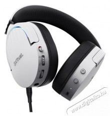 Trust GXT491W FAYZO, feh&eacute;r Audio-Video / Hifi / Multim&eacute;dia - F&uuml;l &eacute;s Fejhallgat&oacute;k - Fejhallgat&oacute; kieg&eacute;sz&iacute;tő - 510310
