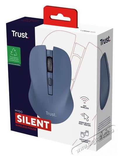 Trust Mydo Silent vezet&eacute;k n&eacute;lk&uuml;li k&eacute;k eg&eacute;r Iroda &eacute;s sz&aacute;m&iacute;t&aacute;stechnika - Eg&eacute;r - Vezet&eacute;k n&eacute;lk&uuml;li eg&eacute;r - 513375