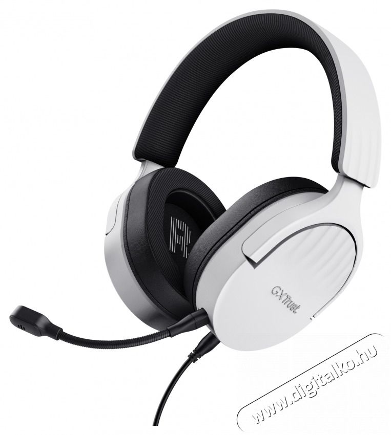 Trust 25210 GXT489W Fayzo vezet&eacute;kes feh&eacute;r gamer headset Audio-Video / Hifi / Multim&eacute;dia - F&uuml;l &eacute;s Fejhallgat&oacute;k - Fejhallgat&oacute; mikrofonnal / headset - 514843