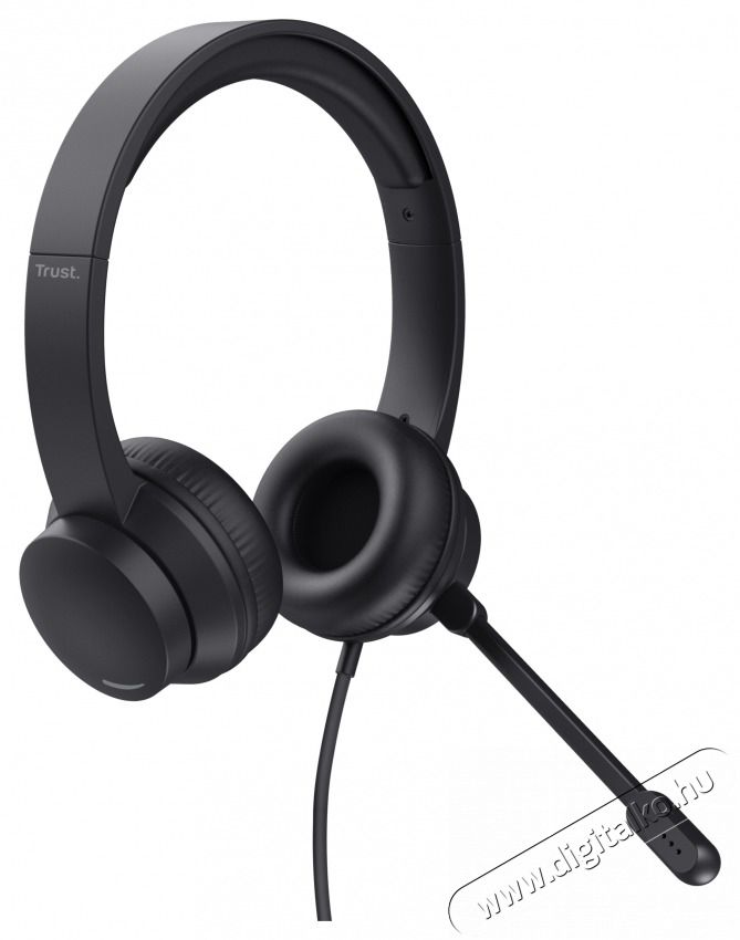 Trust Ayda PC vezet&eacute;kes fekete headset Audio-Video / Hifi / Multim&eacute;dia - F&uuml;l &eacute;s Fejhallgat&oacute;k - Fejhallgat&oacute; mikrofonnal / headset - 514853