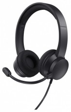 Trust Ayda USB-ENC PC vezet&eacute;kes fekete headset Audio-Video / Hifi / Multim&eacute;dia - F&uuml;l &eacute;s Fejhallgat&oacute;k - Fejhallgat&oacute; mikrofonnal / headset - 514854
