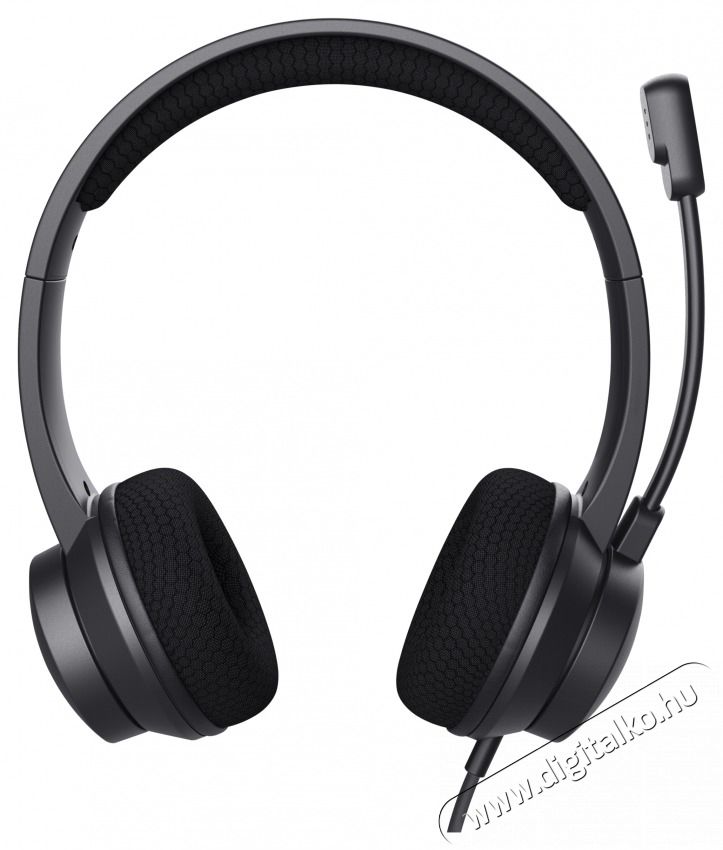 Trust Ayda USB-ENC PC vezet&eacute;kes fekete headset Audio-Video / Hifi / Multim&eacute;dia - F&uuml;l &eacute;s Fejhallgat&oacute;k - Fejhallgat&oacute; mikrofonnal / headset - 514854