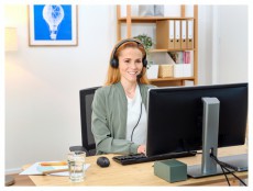 Trust Ayda USB-ENC PC vezet&eacute;kes fekete headset Audio-Video / Hifi / Multim&eacute;dia - F&uuml;l &eacute;s Fejhallgat&oacute;k - Fejhallgat&oacute; mikrofonnal / headset - 514854