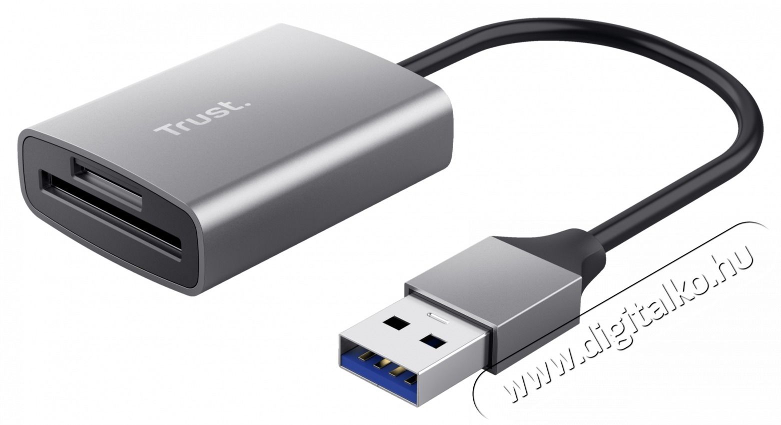 Trust Dalyx Fast USB3.2 microSD/SD k&aacute;rtyaolvas&oacute; Mem&oacute;ria k&aacute;rtya / Pendrive - K&aacute;rtya olvas&oacute; - 514850