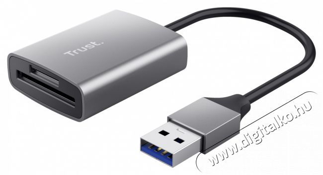 Trust Dalyx Fast USB3.2 microSD/SD k&aacute;rtyaolvas&oacute; Mem&oacute;ria k&aacute;rtya / Pendrive - K&aacute;rtya olvas&oacute; - 514850