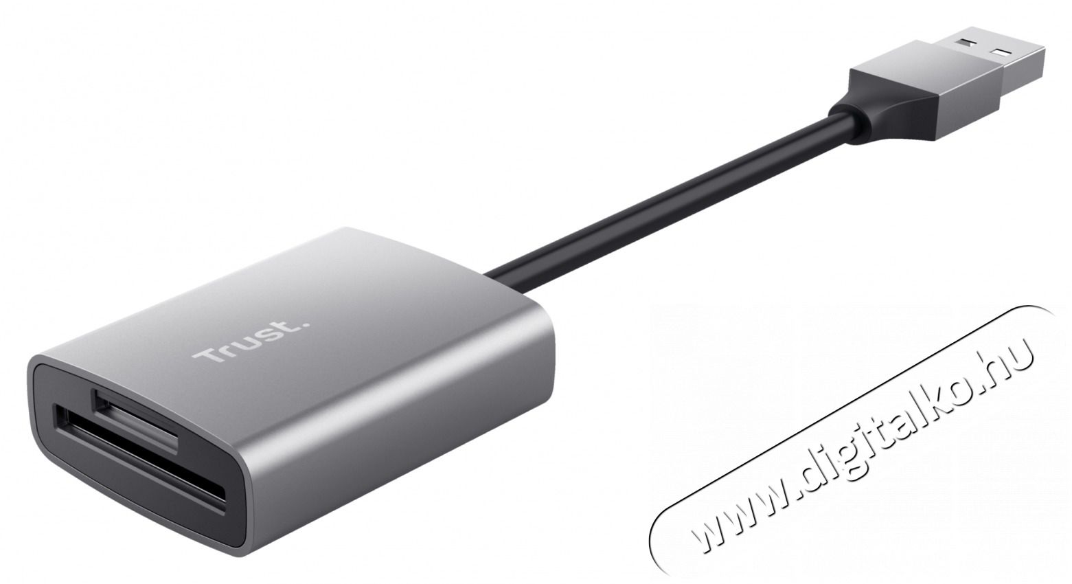 Trust Dalyx Fast USB3.2 microSD/SD k&aacute;rtyaolvas&oacute; Mem&oacute;ria k&aacute;rtya / Pendrive - K&aacute;rtya olvas&oacute; - 514850