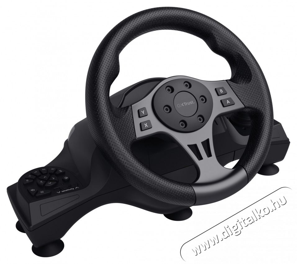 Trust GXT289 Movi fekete versenykorm&aacute;ny Iroda &eacute;s sz&aacute;m&iacute;t&aacute;stechnika - J&aacute;t&eacute;k konzol - Kieg&eacute;sz&iacute;tő - 514522