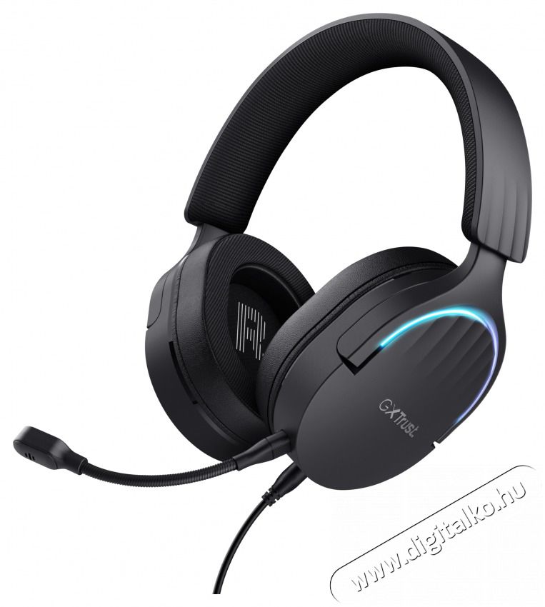 Trust GXT490 Fayzo 7.1 USB vezet&eacute;kes fekete gamer headset Audio-Video / Hifi / Multim&eacute;dia - F&uuml;l &eacute;s Fejhallgat&oacute;k - Fejhallgat&oacute; mikrofonnal / headset - 514844