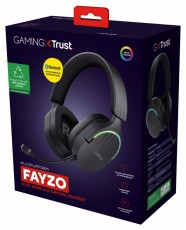Trust GXT491 Fayzo vezet&eacute;k n&eacute;lk&uuml;li fekete gamer headset Audio-Video / Hifi / Multim&eacute;dia - F&uuml;l &eacute;s Fejhallgat&oacute;k - Fejhallgat&oacute; mikrofonnal / headset - 514845