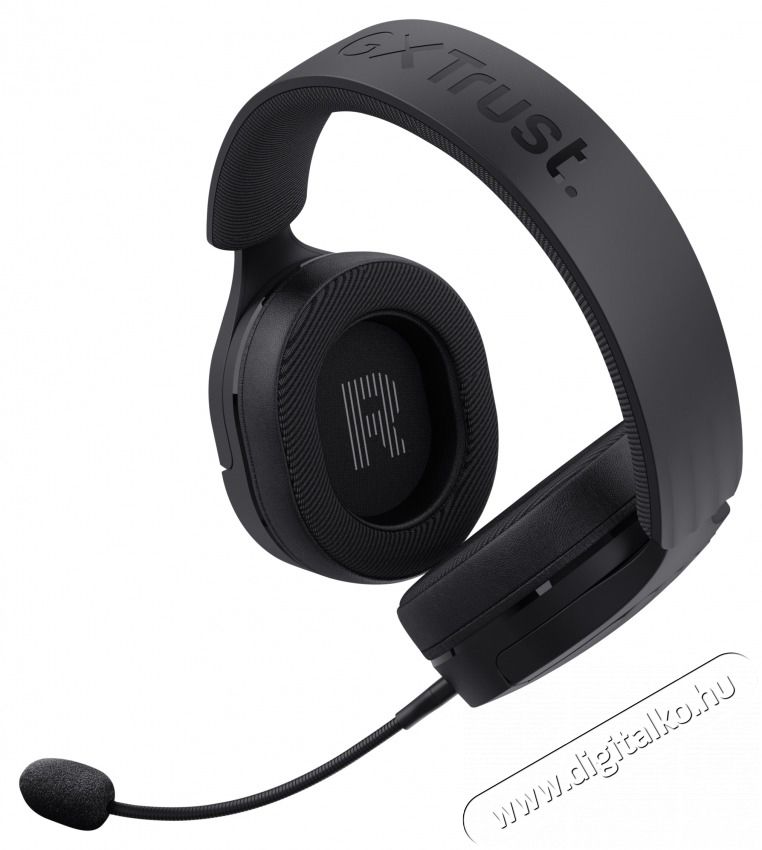 Trust GXT491 Fayzo vezet&eacute;k n&eacute;lk&uuml;li fekete gamer headset Audio-Video / Hifi / Multim&eacute;dia - F&uuml;l &eacute;s Fejhallgat&oacute;k - Fejhallgat&oacute; mikrofonnal / headset - 514845