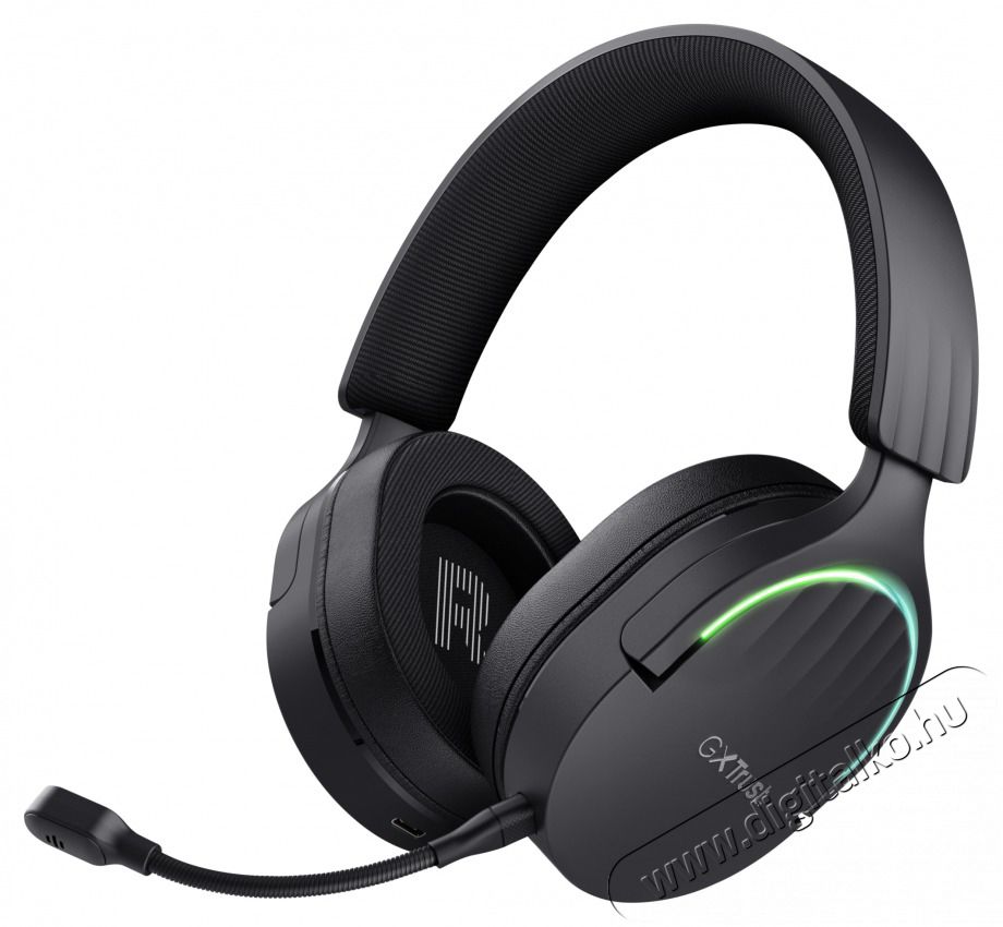 Trust GXT491 Fayzo vezet&eacute;k n&eacute;lk&uuml;li fekete gamer headset Audio-Video / Hifi / Multim&eacute;dia - F&uuml;l &eacute;s Fejhallgat&oacute;k - Fejhallgat&oacute; mikrofonnal / headset - 514845