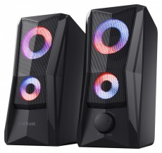 Trust GXT606B Javv RGB 2.0 hangszóró pár Audio-Video / Hifi / Multimédia - Hangfal - Hangfalszett - Kültéri hangsugárzó - 514847