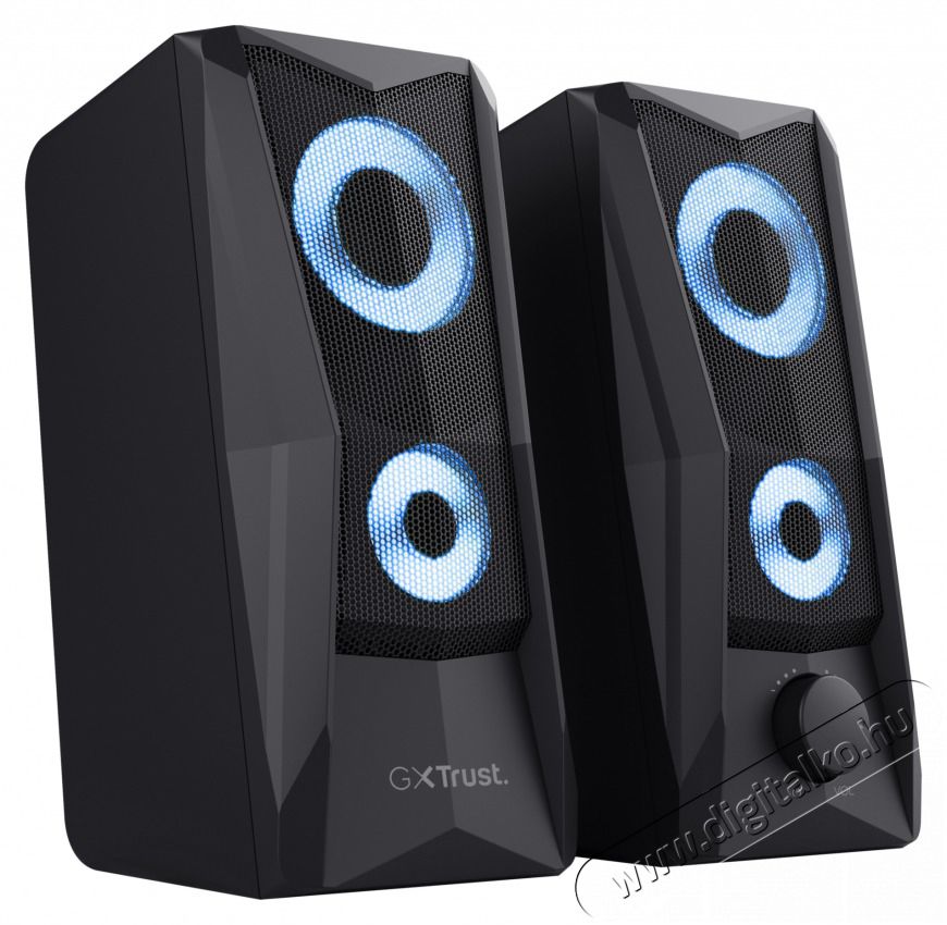 Trust GXT606B Javv RGB 2.0 hangsz&oacute;r&oacute; p&aacute;r Audio-Video / Hifi / Multim&eacute;dia - Hangfal - Hangfalszett - K&uuml;lt&eacute;ri hangsug&aacute;rz&oacute; - 514847