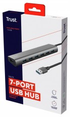 Trust Halyx 7 portos USB HUB Iroda &eacute;s sz&aacute;m&iacute;t&aacute;stechnika - Notebook kieg&eacute;sz&iacute;tő - USB hub / eloszt&oacute; - 514851