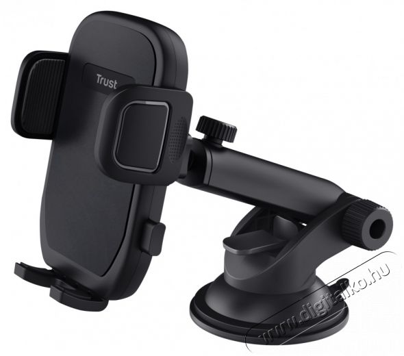 Trust Runo sz&eacute;lv&eacute;dőre helyezhető fekete aut&oacute;s telefon tart&oacute; Mobil / Kommunik&aacute;ci&oacute; / Smart - Mobiltelefon kieg&eacute;sz&iacute;tő / tok - Tart&oacute; / r&ouml;gz&iacute;tő / &aacute;llv&aacute;ny - 514856