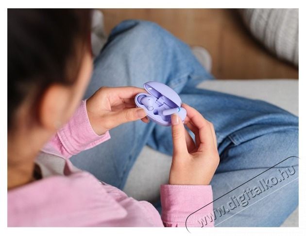 Trust Yavi ENC True Wireless Bluetooth lila f&uuml;lhallgat&oacute; Audio-Video / Hifi / Multim&eacute;dia - F&uuml;l &eacute;s Fejhallgat&oacute;k - F&uuml;lhallgat&oacute; - 514871