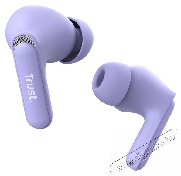 Trust Yavi ENC True Wireless Bluetooth lila f&uuml;lhallgat&oacute; Audio-Video / Hifi / Multim&eacute;dia - F&uuml;l &eacute;s Fejhallgat&oacute;k - F&uuml;lhallgat&oacute; - 514871