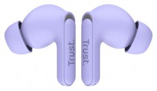 Trust Yavi ENC True Wireless Bluetooth lila f&uuml;lhallgat&oacute; Audio-Video / Hifi / Multim&eacute;dia - F&uuml;l &eacute;s Fejhallgat&oacute;k - F&uuml;lhallgat&oacute; - 514871