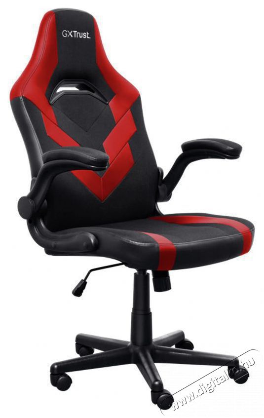 Trust GXT703R RIYE Gaming Chair, piros Iroda &eacute;s sz&aacute;m&iacute;t&aacute;stechnika - Egy&eacute;b sz&aacute;m&iacute;t&aacute;stechnikai term&eacute;k - 518463