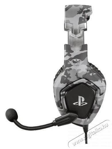 Trust GXT 488 Forze PS4 Grey Audio-Video / Hifi / Multim&eacute;dia - F&uuml;l &eacute;s Fejhallgat&oacute;k - Fejhallgat&oacute; - 519235