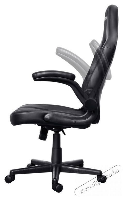 Trust GXT703 RIYE Gaming Chair, fekete Iroda &eacute;s sz&aacute;m&iacute;t&aacute;stechnika - Egy&eacute;b sz&aacute;m&iacute;t&aacute;stechnikai term&eacute;k - 520224