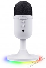 Trust GXT 234W Yunix USB Microphone - feh&eacute;r Fot&oacute;-Vide&oacute; kieg&eacute;sz&iacute;tők - Mikrofon - &Eacute;nek &eacute;s hangszer mikrofon - 526526