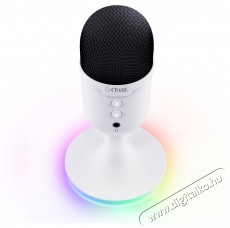 Trust GXT 234W Yunix USB Microphone - feh&eacute;r Fot&oacute;-Vide&oacute; kieg&eacute;sz&iacute;tők - Mikrofon - &Eacute;nek &eacute;s hangszer mikrofon - 526526