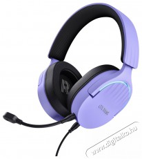 Trust GXT489 Fayzo Headset Eco Friendly Purple fejhallgat&oacute; Audio-Video / Hifi / Multim&eacute;dia - F&uuml;l &eacute;s Fejhallgat&oacute;k - Fejhallgat&oacute; mikrofonnal / headset - 526521