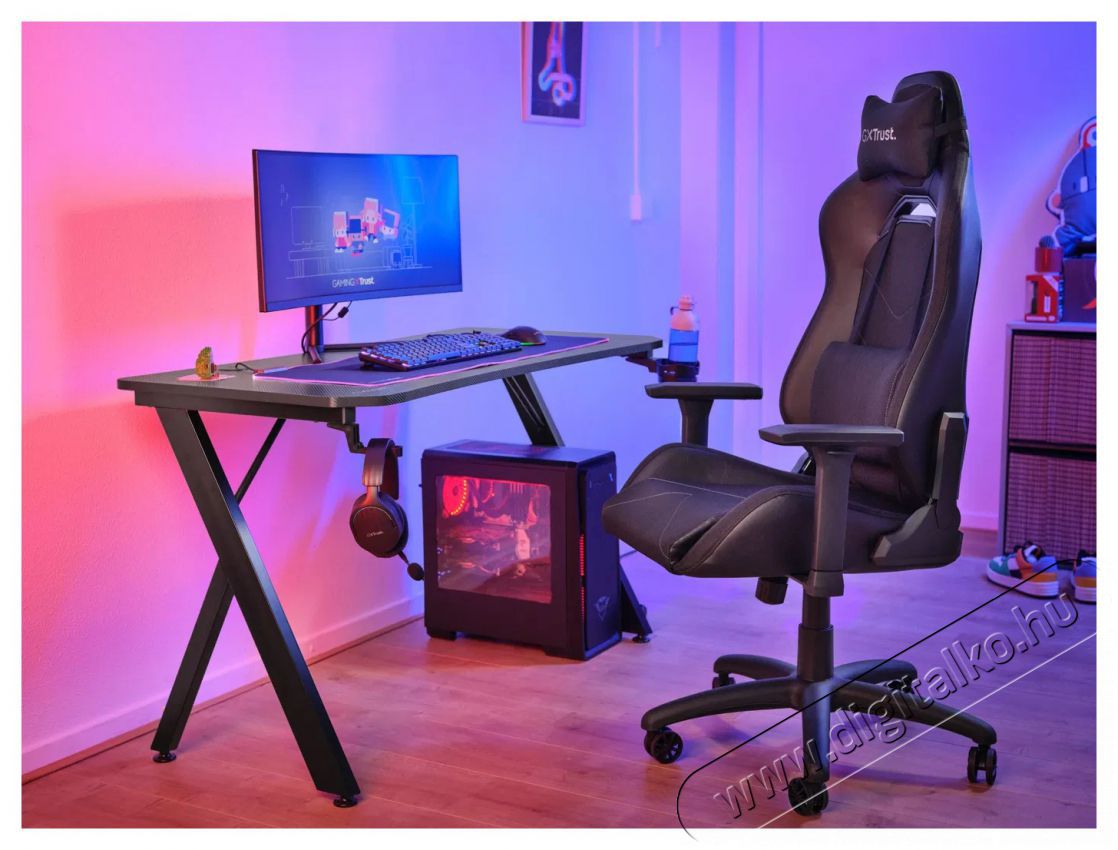 Trust GXT700 Omnius Gaming Desk Iroda &eacute;s sz&aacute;m&iacute;t&aacute;stechnika - Egy&eacute;b sz&aacute;m&iacute;t&aacute;stechnikai term&eacute;k - 530738