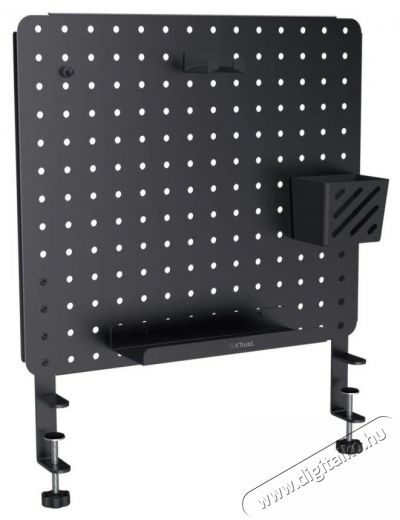 Trust GXT 724 VESTO Metal Pegboard Desk Organiser Iroda &eacute;s sz&aacute;m&iacute;t&aacute;stechnika - Egy&eacute;b sz&aacute;m&iacute;t&aacute;stechnikai term&eacute;k - 530745