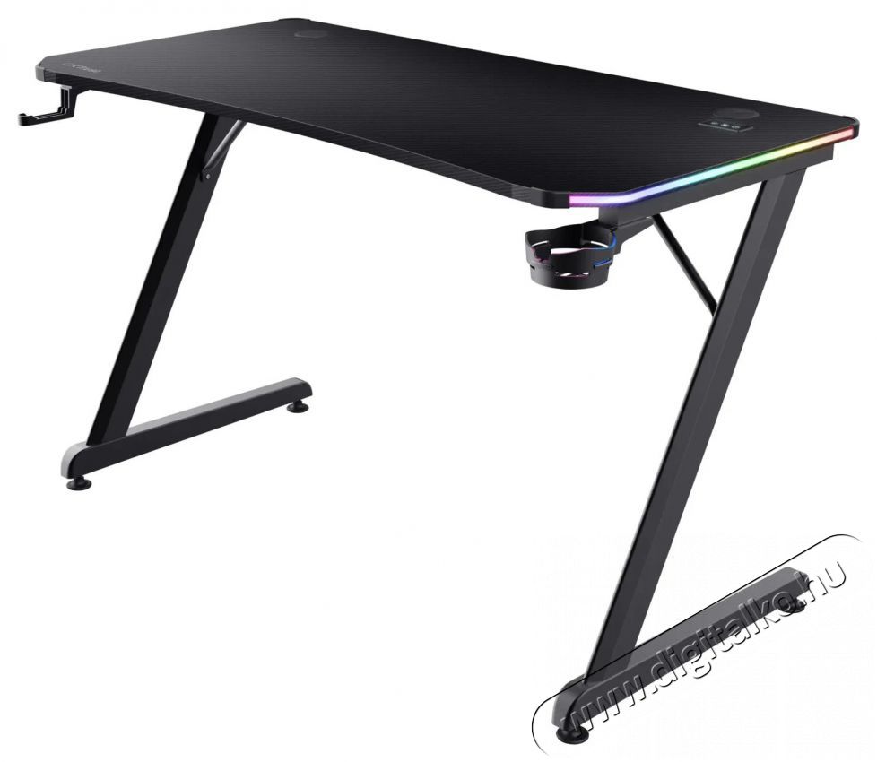Trust GXT709 Luminus RGB, fekete Iroda &eacute;s sz&aacute;m&iacute;t&aacute;stechnika - Egy&eacute;b sz&aacute;m&iacute;t&aacute;stechnikai term&eacute;k - 530758